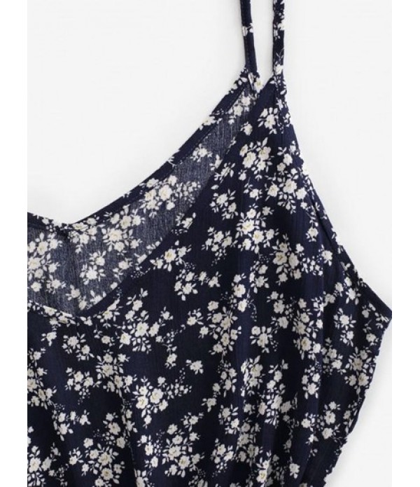 Ditsy Floral Trapeze Cami Summer Dress